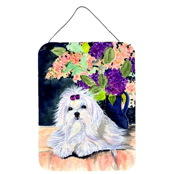 Maltese Aluminium Metal Wall or Door Hanging Prints
