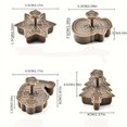 thumbnail image 3 of 4pcs Set Plastic Cookie Baking Molds, Christmas Biscuit Cutter, Christmas Household Baking Tool (Snowman / Snowflake / Christmas Tree / Santa Claus Pattern Baking Molds), 3 of 4