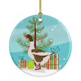 thumbnail image 1 of s Treasures Pomeranian Rogener - Adorno navideño de cerámica Caroline's Treasures  BB9270CO1, 1 of 1