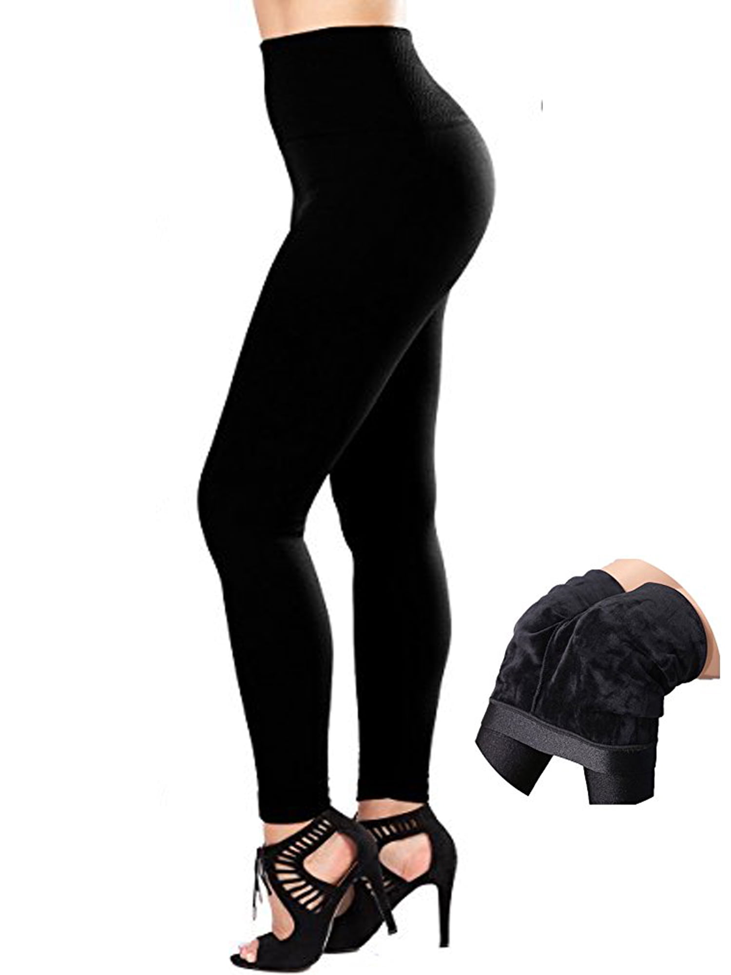 Winter Velvet Leggings Stretch Tights 