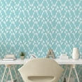 thumbnail image 3 of Ambesonne Rustic Peel & Stick Wallpaper for Home, Rural Meadow Farmhouse, 13"x100", Pale Blue White, 3 of 6