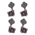 thumbnail image 1 of Tachiuwa 4 Open Bass Tuning Pegs Electric Bass Tuning Pegs Machine Heads Knobs Metal Bass 2L2R Red Bronze, 1 of 8