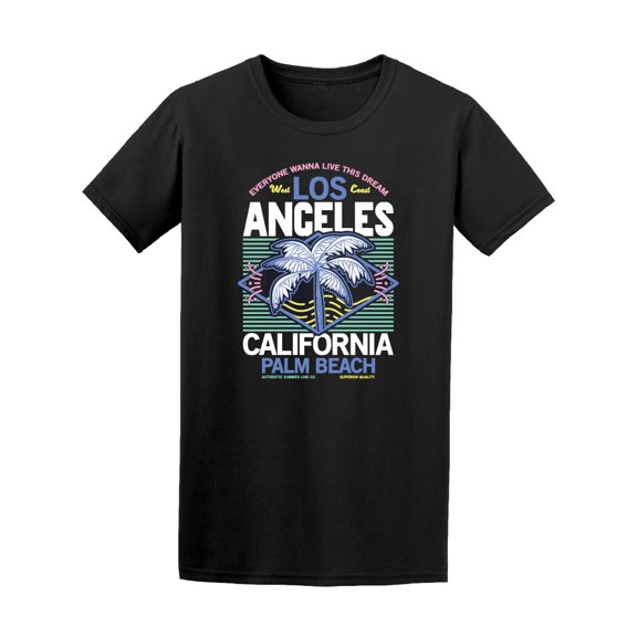 Los Angeles Palm Beach Paradise Tee Men's -Image by Shutterstock