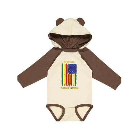 

Inktastic My Opa is a Vietnam Veteran Gift Baby Boy or Baby Girl Long Sleeve Bodysuit