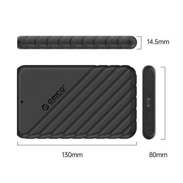 Caja de adaptador externo de 6TB caja de disco duro de plástico a prueba de golpes para SSD SATA de 2,5 pulgadas Ndcxsfigh Para estrenar