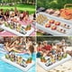 thumbnail image 5 of Xihbxyly Piscina Flotante Inflable de Verano, Juego de Bandejas de Hielo para Bebidas Frías, Barra de Hielo Inflable para Fiestas, Diseño Portátil para Divertirse Junto a La Piscina, Ideal para Barba, 5 of 7