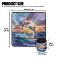 thumbnail image 5 of HELLHERO Sewing Machine Mat Dolphin with Storage Cylinder Durable Non Slip to Keep Sewing Accessories, Mother's Day, 5 of 5
