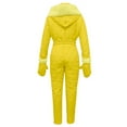 thumbnail image 6 of Wirziis Women's One Pieces Ski Suits Jumpsuits Coveralls High Waterproof Windproof Hooded Snowboard Snowsuit, 6 of 7