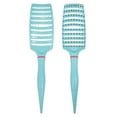 thumbnail image 5 of 1Pc Wide Curved Vented Hair Brush Detangle Brush for Tangles and Knots Hair Brush for Men and Women Blue, 5 of 7