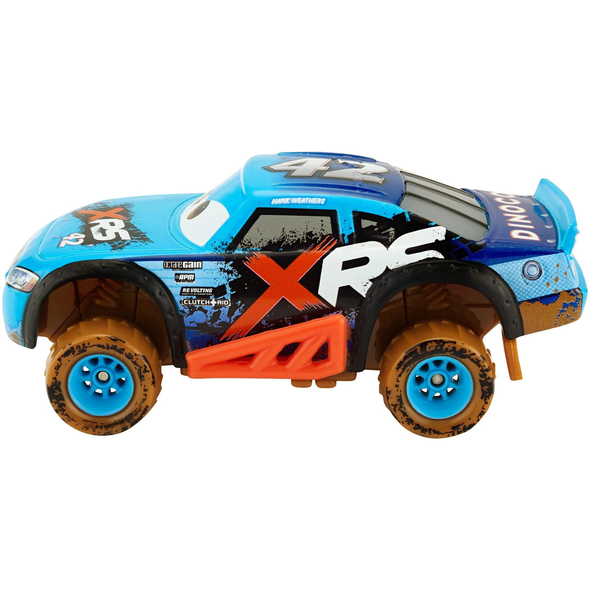 Disney Pixar Mud Racing Car gbj39 XRS CAL Weathers