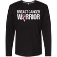 thumbnail image 3 of Inktastic Breast Cancer Warrior Long Sleeve T-Shirt, 3 of 5