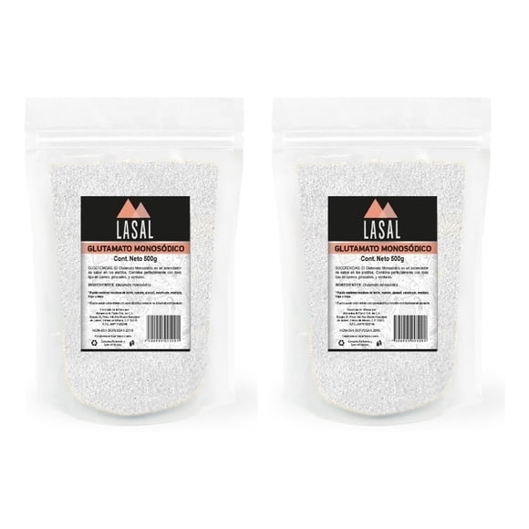 Glutamato Monosódico 500 Gramos 2 Piezas