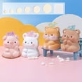 thumbnail image 7 of 130Pcs 0.8~3.1Inch Wooden Miniature Base Set 6Size Display Stand for Collectibles 200 Pcs Glue Point Dots Mini Circular Figure Base Round Wooden Model Bases for Collectibles, 7 of 7