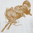 thumbnail image 3 of CafePress - Brown Bronco T Shirt - Men's Classic Graphic T-Shirt, 3 of 4