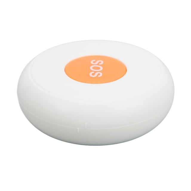 Alarma de botón de emergencia de sos Inteligente, Botón de Emergencia Inalámbrico de Emergencia Ligero ABS Portátil para hospital