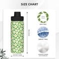 thumbnail image 3 of Fotbe Daisies Flowers Pattern 18 Oz Sports Insulated Kettle Vacuum Cup Stainless Steel Travel Mug Cup Thermal Flask,Insulated Kettle for Cycling Gym Basketball Outdoor, 3 of 7