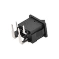 thumbnail image 4 of Interruptor de palanca mini barco negro interruptor de palanca para barco coche marino 4 pines ON/OFF AC 250V/6A 125V/10A, 5 piezas, 4 of 4