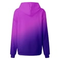 thumbnail image 5 of Durtebeua Hoodies For Women With Designs Long Sleeve Zip Up Hoodies Fashion Casual Hooded Slim Sweater Coat, 5 of 5