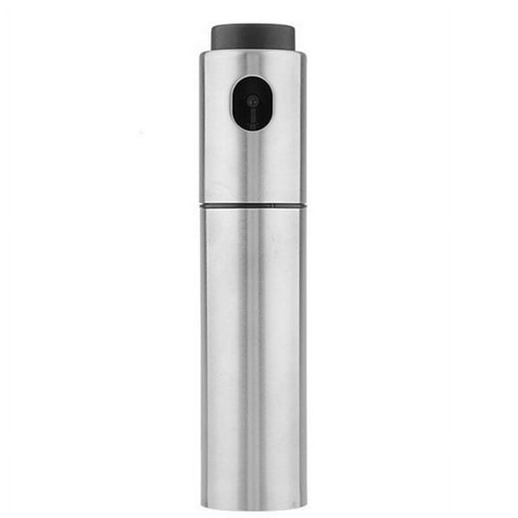 Portable Stainless Steel Spray Pump Fine Mist Oil Sprayer Vinegar Sprayer (Silver)