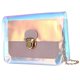 thumbnail image 2 of BESTOYARD Women Transparent Handbag Colorful Chain Bags Rainbow Purses Clear Jelly Mini Bag (Pink), 2 of 5