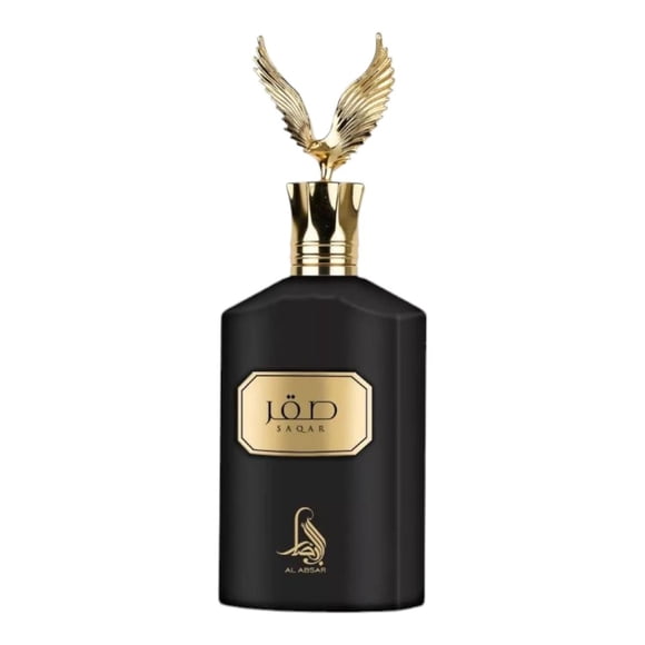 Perfume AL ABSAR Saqar EDP 100 ML negro