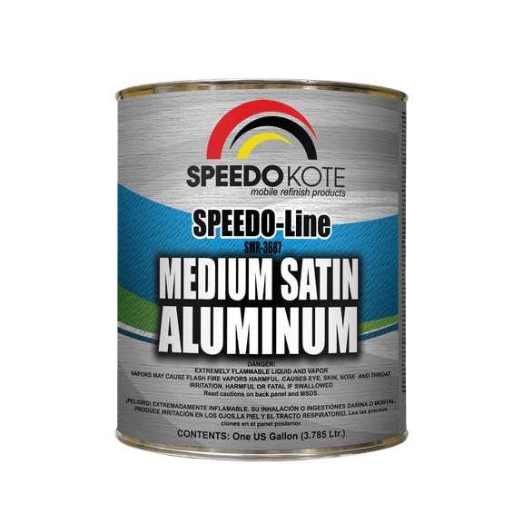 Medium Satin Aluminum, One Gallon SMR-3687