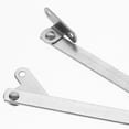 thumbnail image 4 of HOOWIFFY 4Pcs Self Balancing Lid Support Bracket Silver Iron for Simple Kitchen Renovation, 4 of 7