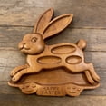 thumbnail image 7 of Easter Bunny Wooden Serving Platter, Easter Decor, Rustic Food Tray for Deli, Snacks and Desserts, Decorative Tableware for Home Dining, Party and Spring Holiday Table Decoration, 1pcs, C, 7 of 7