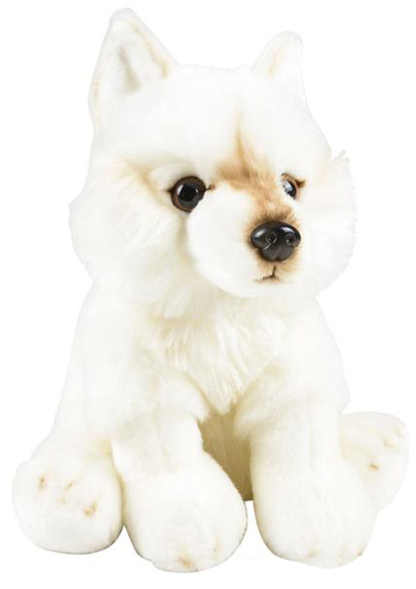 stuffed arctic fox plush animal