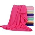 thumbnail image 6 of NUZYZ Absorbent Microfiber Fleece Shower Spa Body Wrap Bathing Towel 70x140cm, 6 of 8