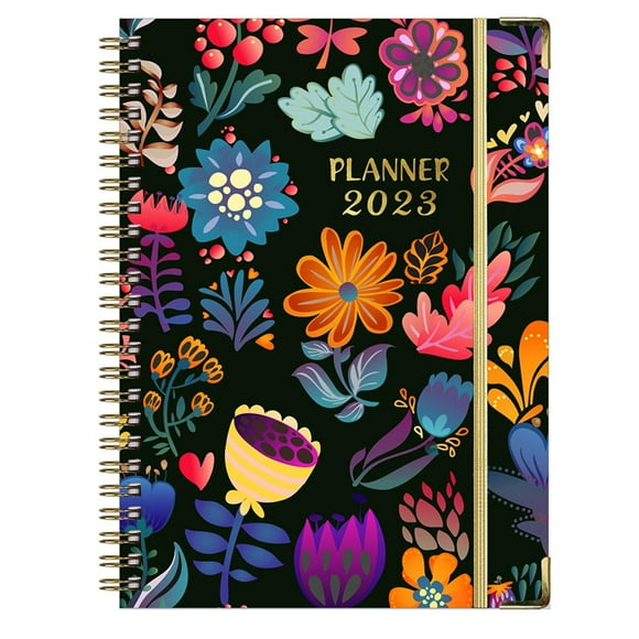 2023 Planner Weekly and Monthly Agendas for 2023, 12 Month Daily Planners 2023, Notebook notepad agenda for Women