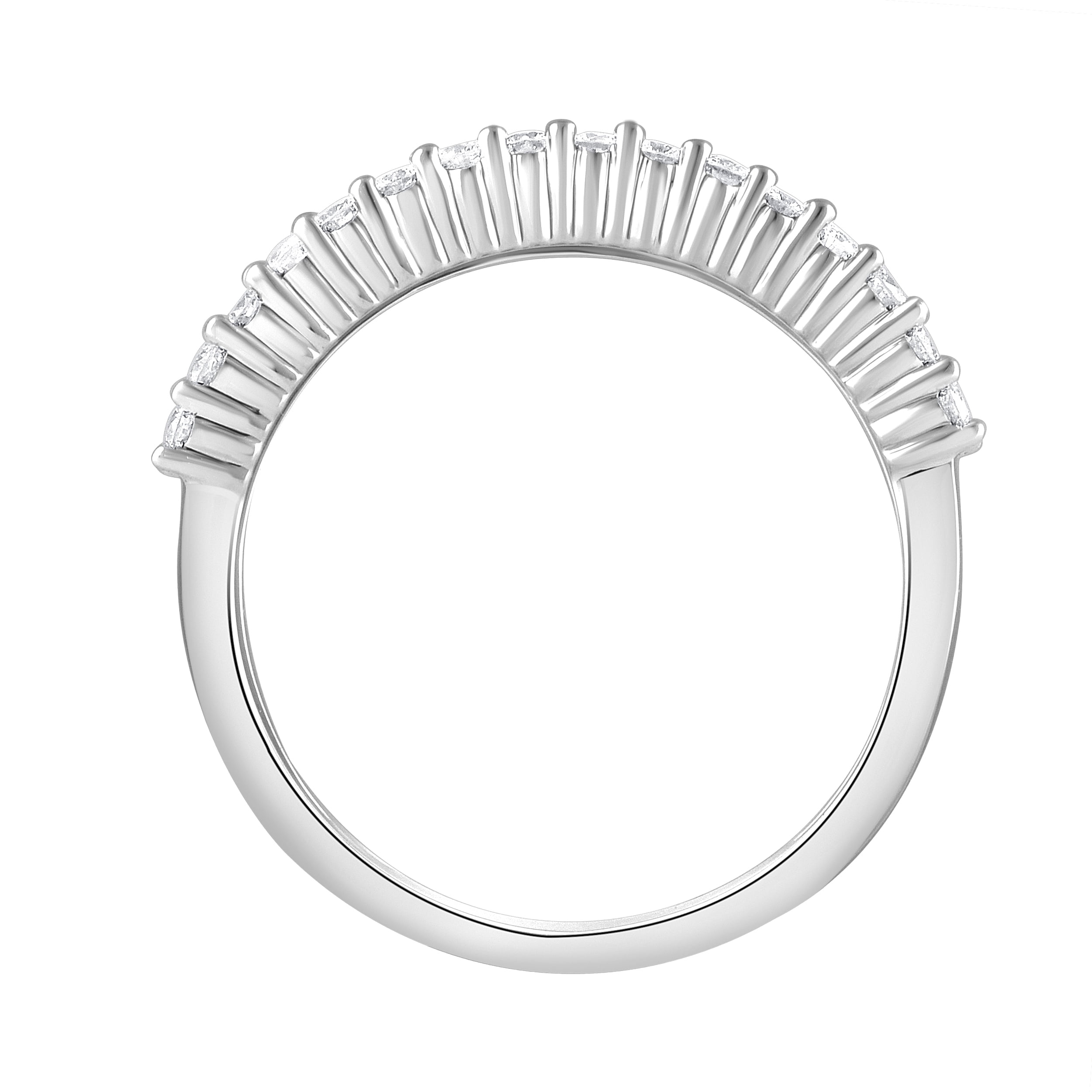 Unique Moments 1.00 Ct Lab Grown Diamond Ring in 925 Silver for Women (HI-SI/I1) for Women