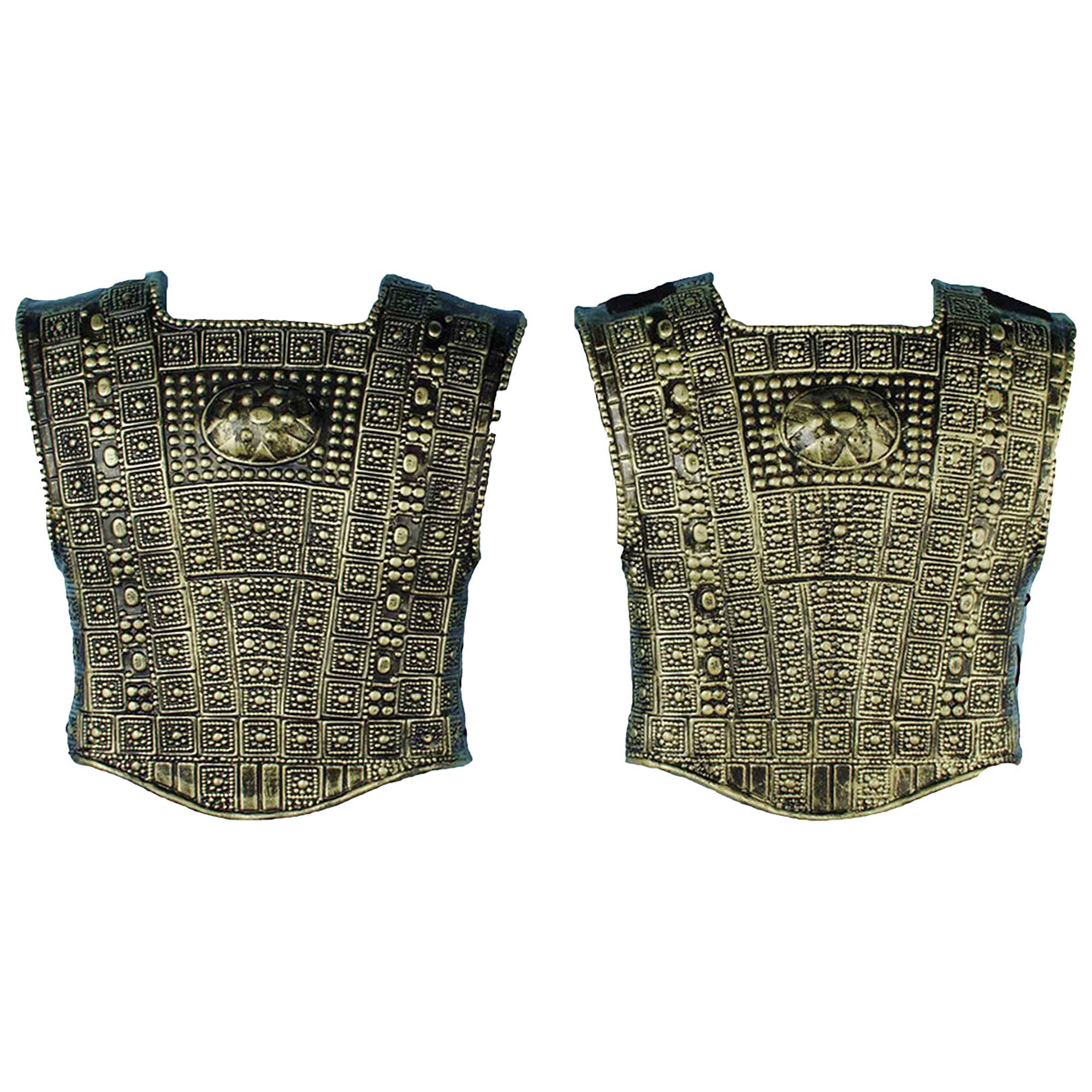 Morris Costumes 2 Piece Set Distinctive Plastic Roman Chest Plate Armor
