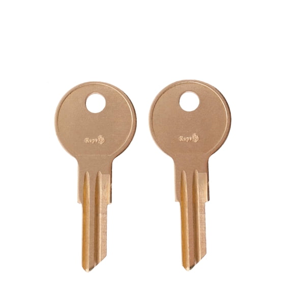 B01 B02 B03 B04 B05 Par de 2 - Llaves Husky Nuevas llaves para caja de herramientas Husky Home Depot Caja de herramientas Llave de repuesto precortada al código por llaves 22 (B02)