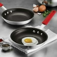 thumbnail image 3 of Tramontina Professional 8" Restaurant Fry Pan, Nonstick Aluminum, 2 ct 1PK, 3 of 4