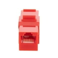 thumbnail image 5 of NavePoint CAT6A UTP Inline Keystone Coupler, 10 pack, Red, 5 of 5
