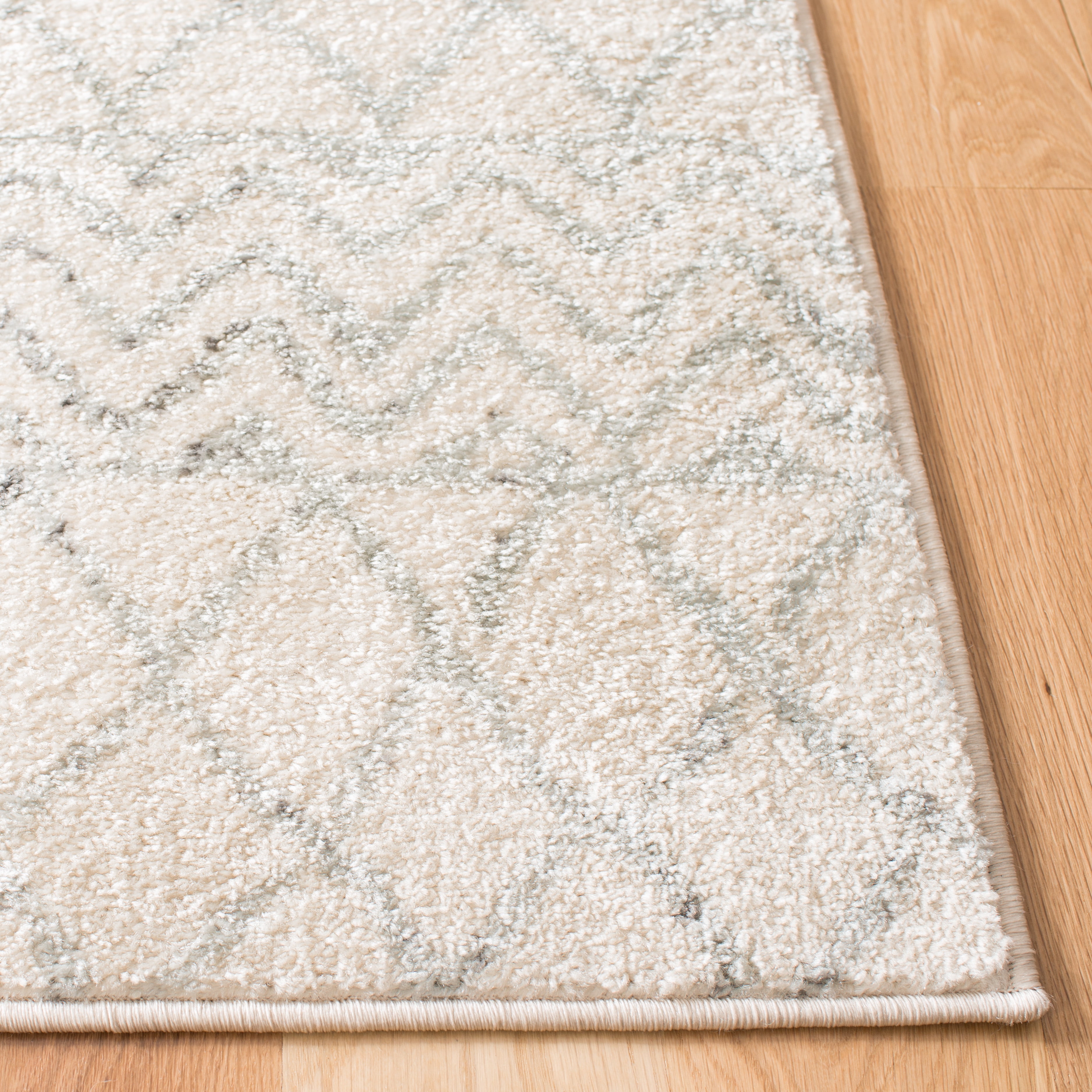 SAFAVIEH Tulum Glen Oriental Area Rug, Ivory/Grey, 8' x 10'