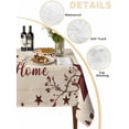thumbnail image 2 of Vintage Country Table Cloth, Waterproof Tablecloth for Rectangle Tables, Vintage Rustic Texas Stars Plants Branch Reusable Washable Fabric Table Cover for Restaurant Kitchen Dining Tables 60"x120", 2 of 9