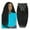 10inches, variant on Kinky Straight Clip in Hair Extensions Seamless Clip ins Hair Extensions Real Human Hair