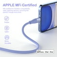 Maoday iPhone Charger [Apple Mfi Certified] 3 Pack 10ft Lightning
