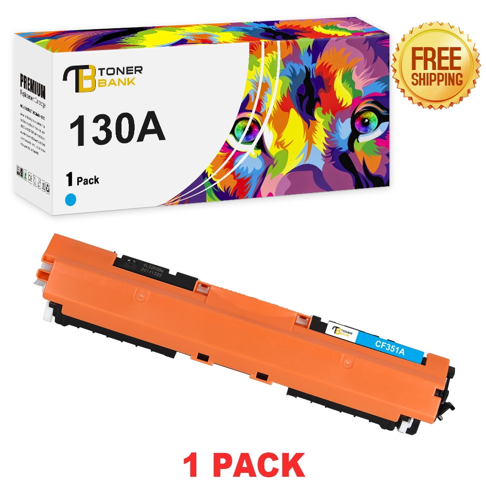 Toner Bank 3-Pack Compatible Cartridge for HP CF351A CF352A CF353A Color LaserJet Pro MFP-M176 M177fw Pro-CP1025 M275 MFP-M175A M175NW Cyan, Yellow -