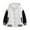 White, variant on MEZZALL Child Boys Girls Autumn Spring Jackets Long Sleeved Color Block Baseball Hooded Coat Tops Clothes Trendy, 1-2 Years