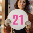 thumbnail image 4 of 6 Sheets Mailbox Numbers Stickers, 0-9 Large 3 inch Mailbox Self Adhesive Vinyl Waterproof Number Stickers for Crafts Outdoor Sign Wall Mailbox Windows Doors Car Poster Board Businesses (Multicolour), 4 of 7