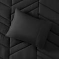 thumbnail image 4 of Gracie Mills Solid Quilted Chevron Comforter Set with 350 GSM Polyfill - GRACE-15755, 4 of 5