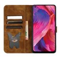 thumbnail image 3 of Compatible avec OnePlus Nord N200 5G Étui Portefeuille Papillon en Relief avec Fentes pour Cartes et Support, 3 of 5