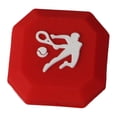 thumbnail image 3 of DYNWAVECA Tennis Racket Dampener Tennis Vibration Dampener for Game Sports Enthusiasts Red, 3 of 9