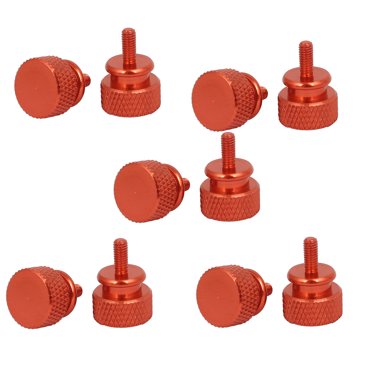 10Pcs 6 -32x6 Aluminum Alloy Knurled Thumb Screws M3.5 Computer Case Side Panel Hard Disk Hand Screw I3655129033 10Pcs 6 -32x6 Aluminum Alloy Knurled Thumb Screws M3.5 Computer Case Side Panel Hard Disk Hand Screw I3655129033