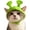 Style D, variant on Orange Cat Hat, Cotton & Soft Cute Knitted Hats for Cats Birthday Party Spring Puppy Hat for Small Pets