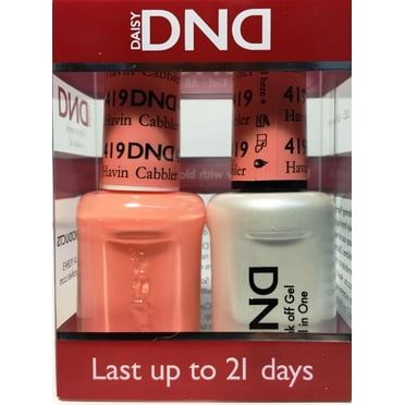 DND Duo Soak off Gel & Matching nail polish - 419 HAVIN CABBLER