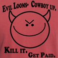 thumbnail image 3 of CafePress - Evil Looms T Shirt - Mens Comfort Colors Shirt, 3 of 5